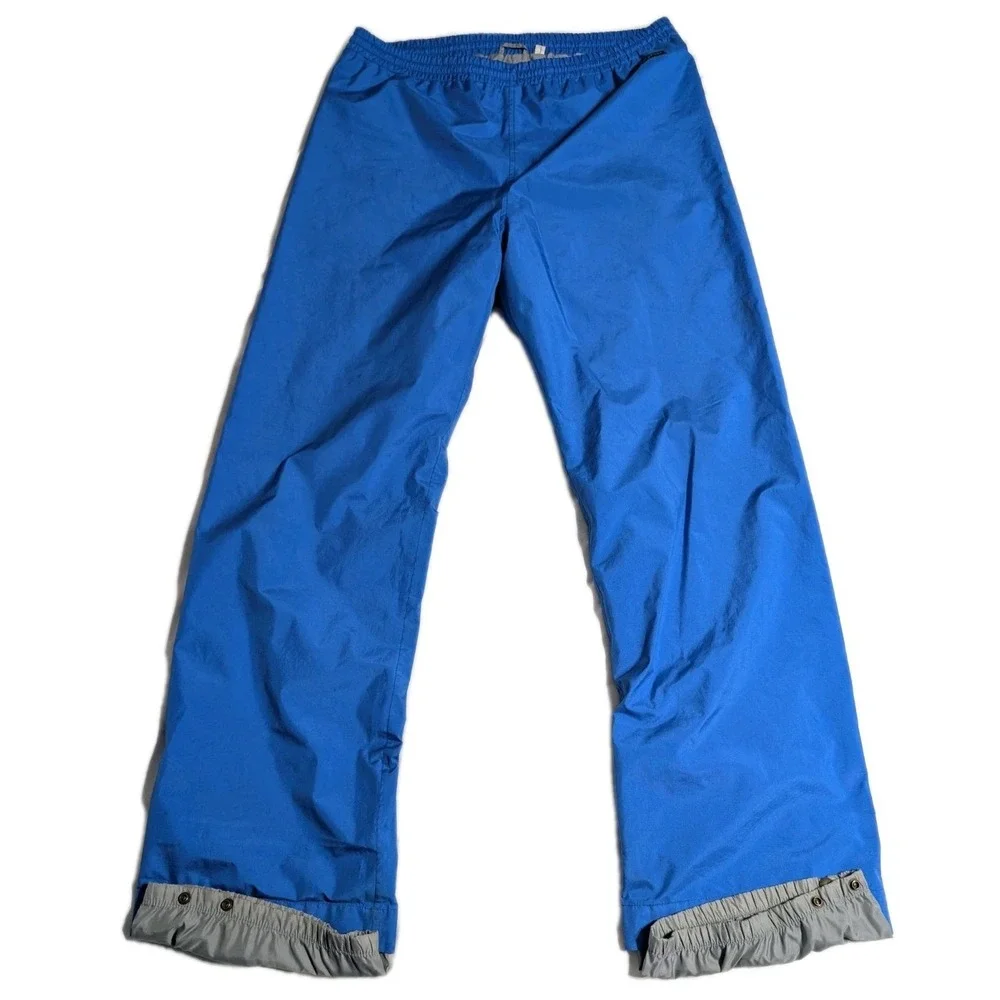 Vintage The North Face Windy Pass GORE-TEX Pants Men's L Blue Stains Outer Thigh